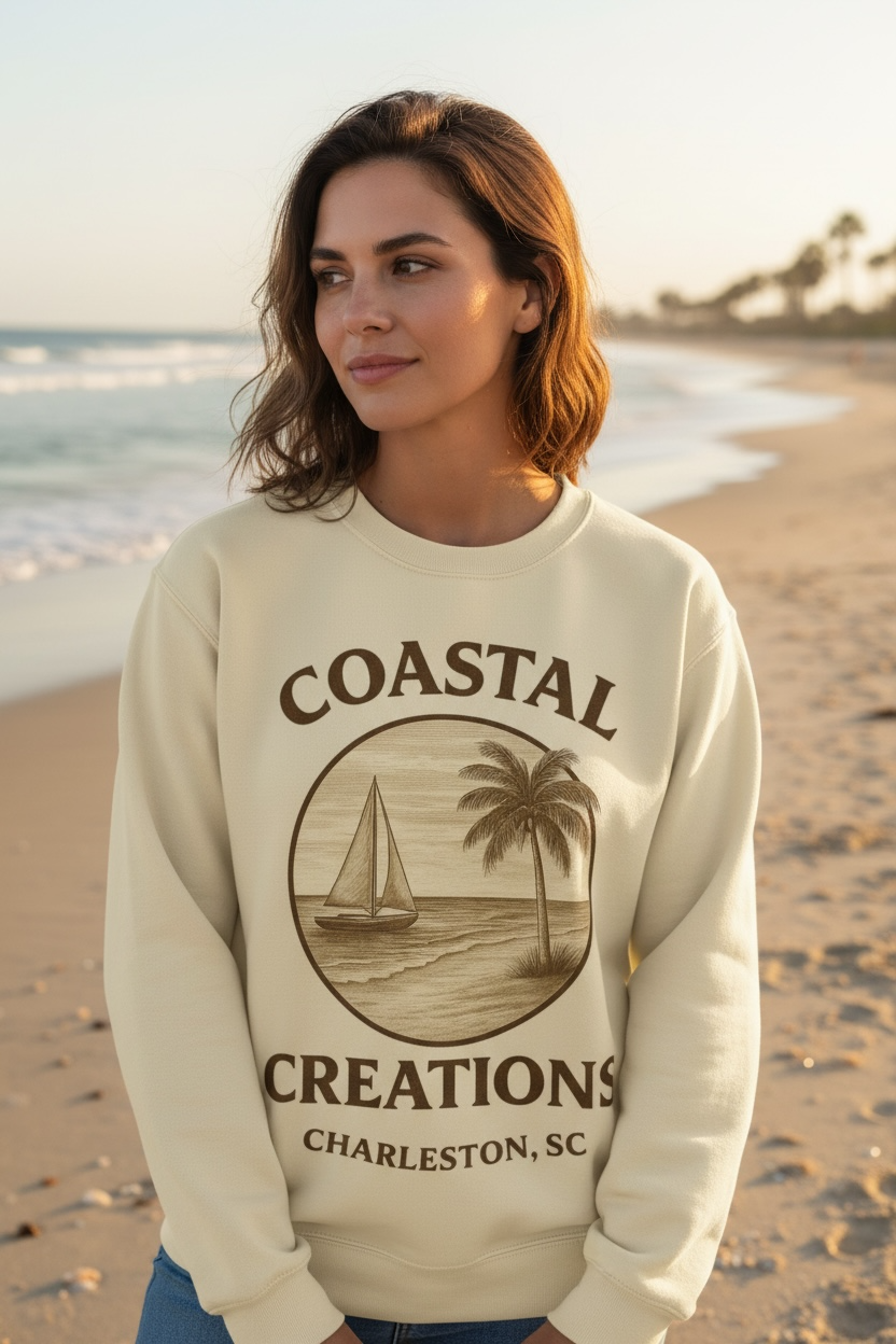Coastal Creations Charleston Crewneck